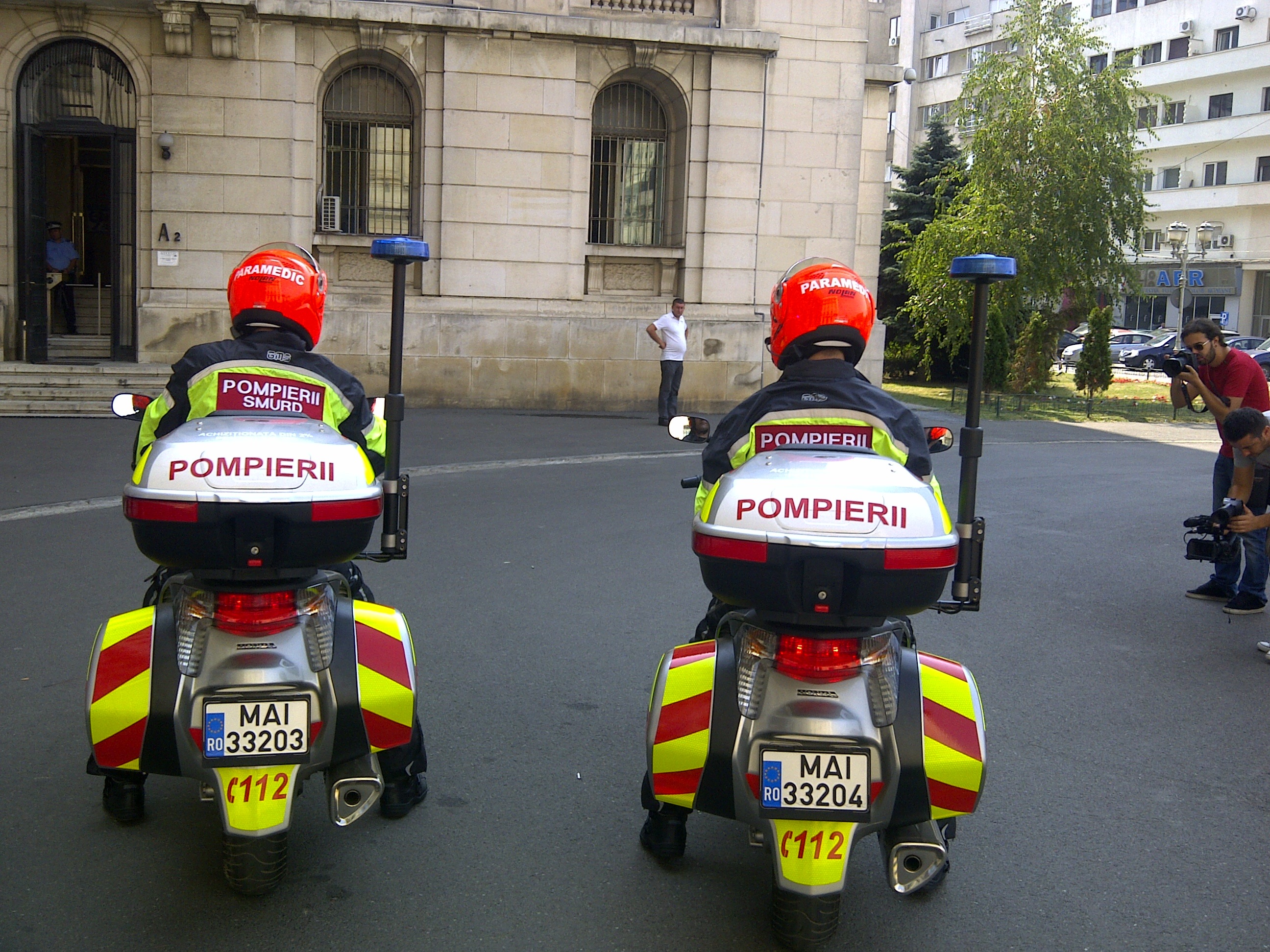 Imagini motociclete SMURD Bucuresti