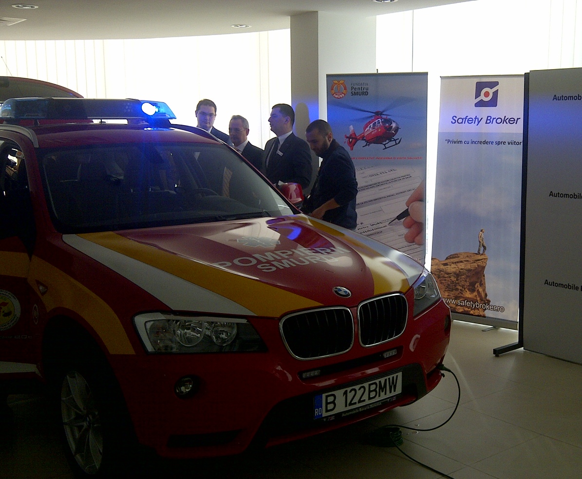 BMW - autospeciale interventie medic SMURD